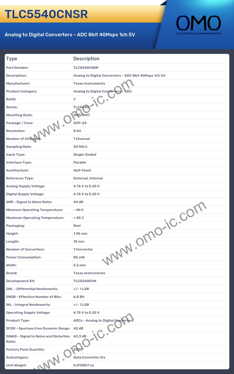 TLC5540CNSR