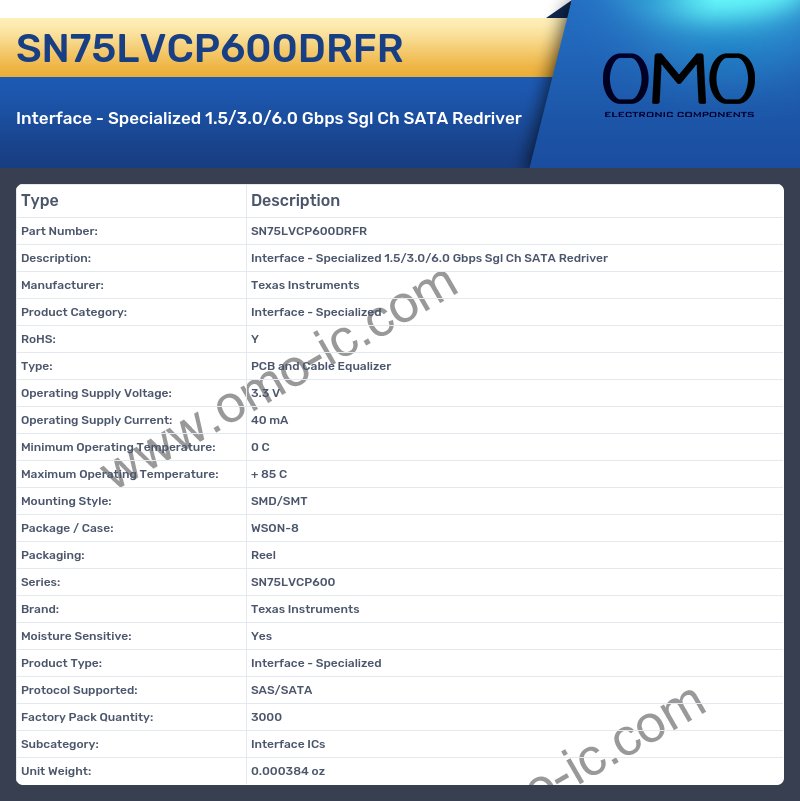 SN75LVCP600DRFR