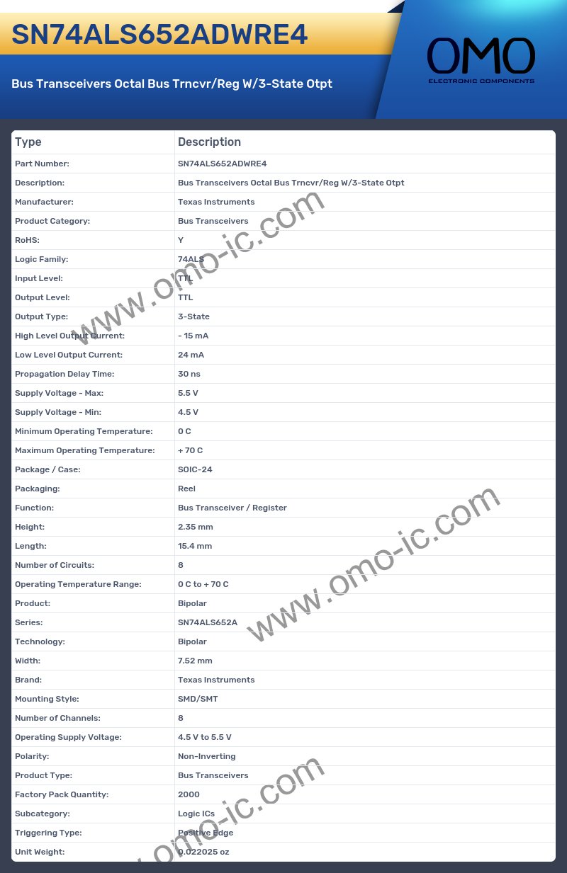 SN74ALS652ADWRE4