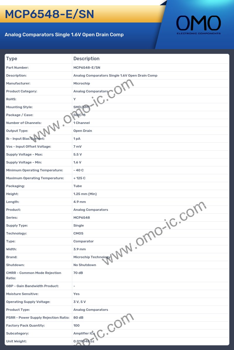 MCP6548-E/SN