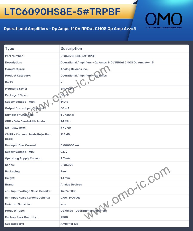 LTC6090HS8E-5#TRPBF