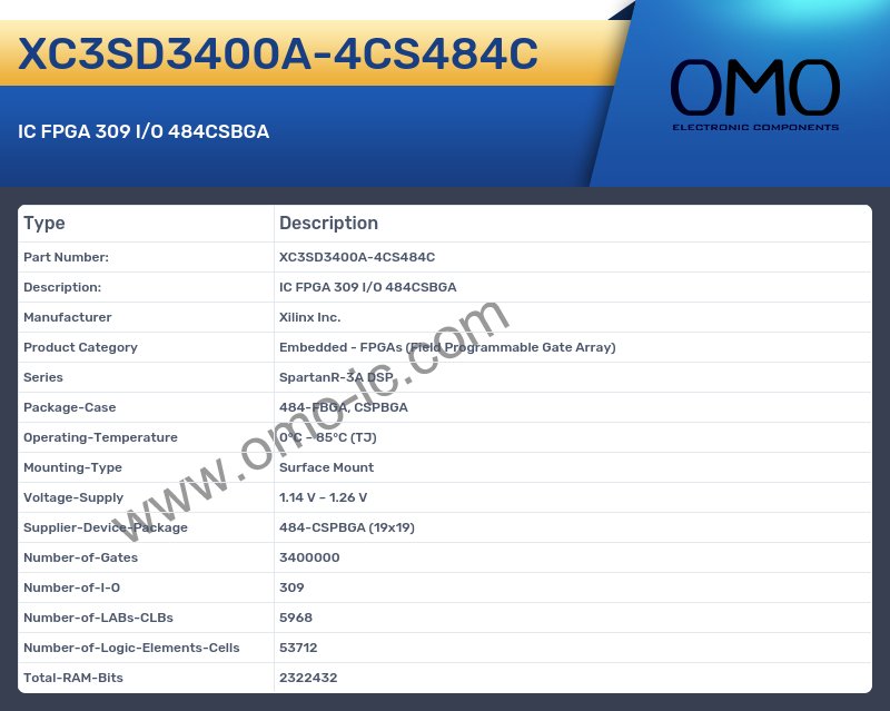 XC3SD3400A-4CS484C