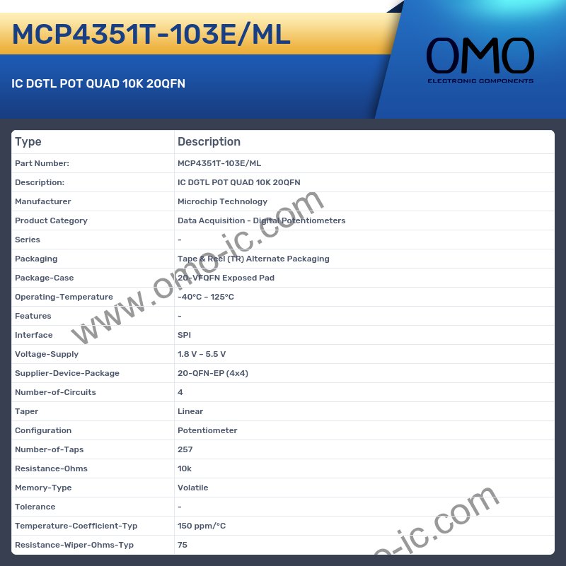 MCP4351T-103E/ML