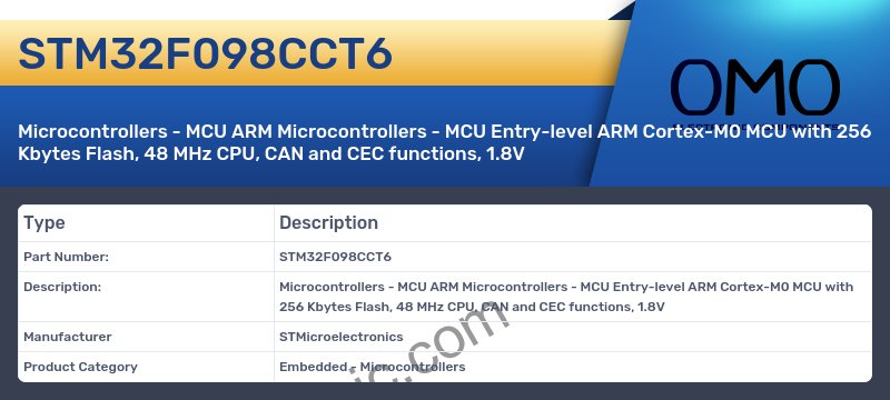 STM32F098CCT6