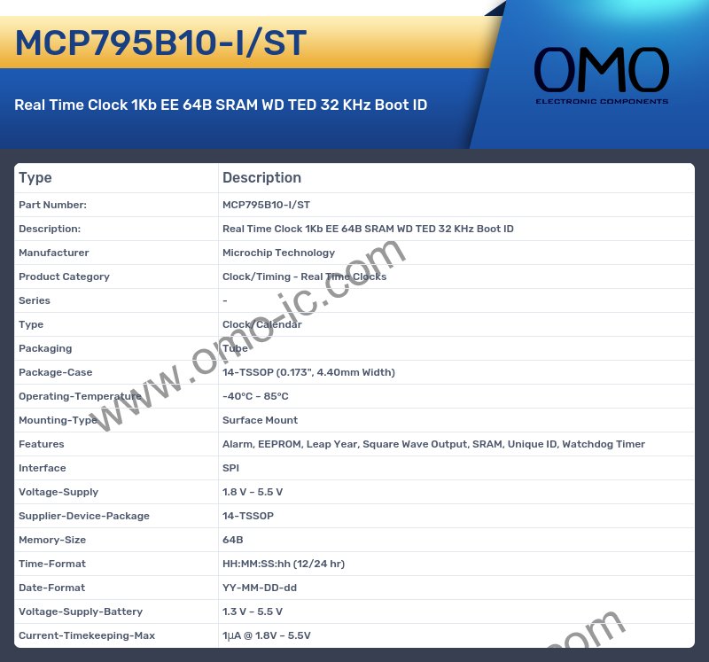 MCP795B10-I/ST