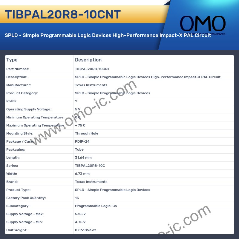TIBPAL20R8-10CNT