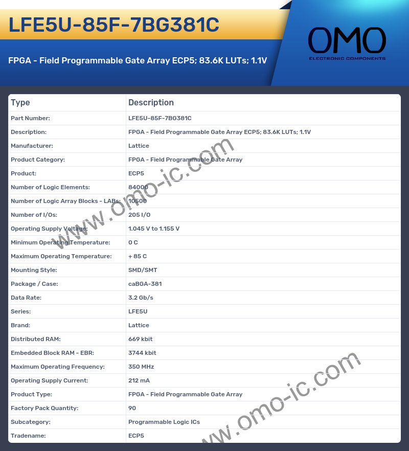 LFE5U-85F-7BG381C