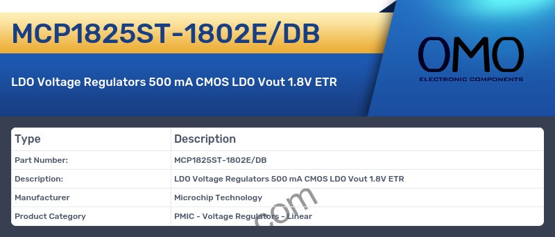 MCP1825ST-1802E/DB