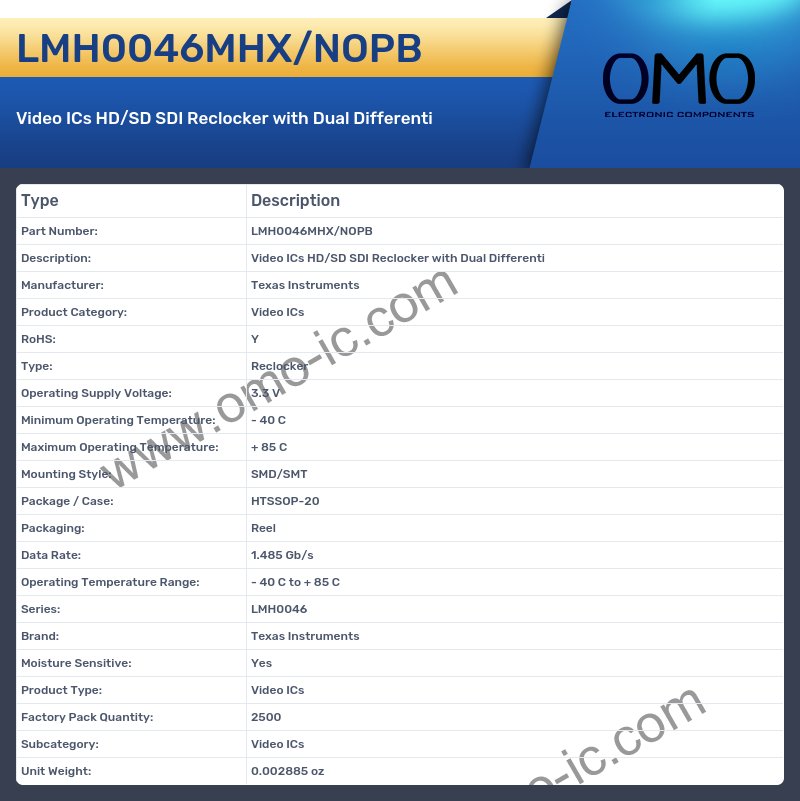 LMH0046MHX/NOPB