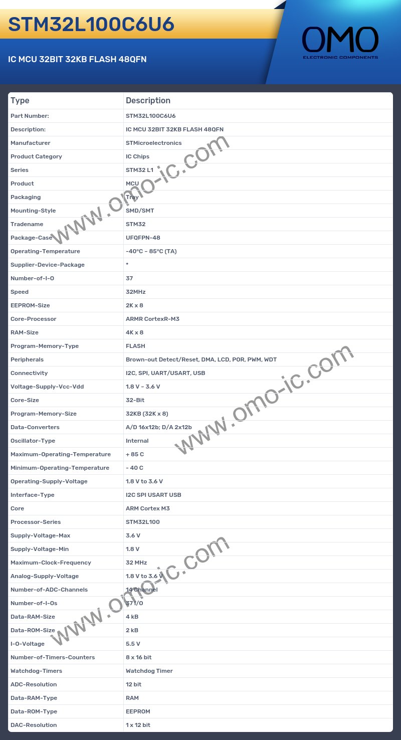STM32L100C6U6