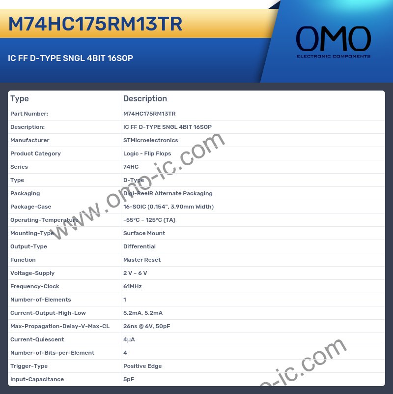 M74HC175RM13TR