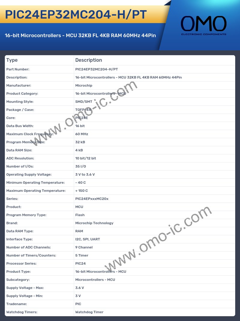 PIC24EP32MC204-H/PT