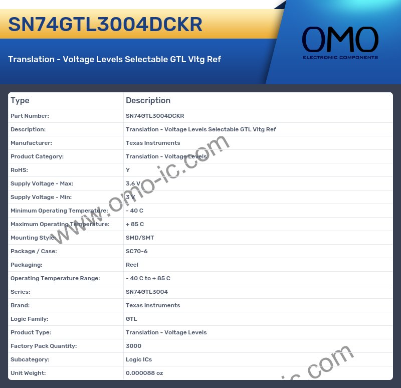 SN74GTL3004DCKR