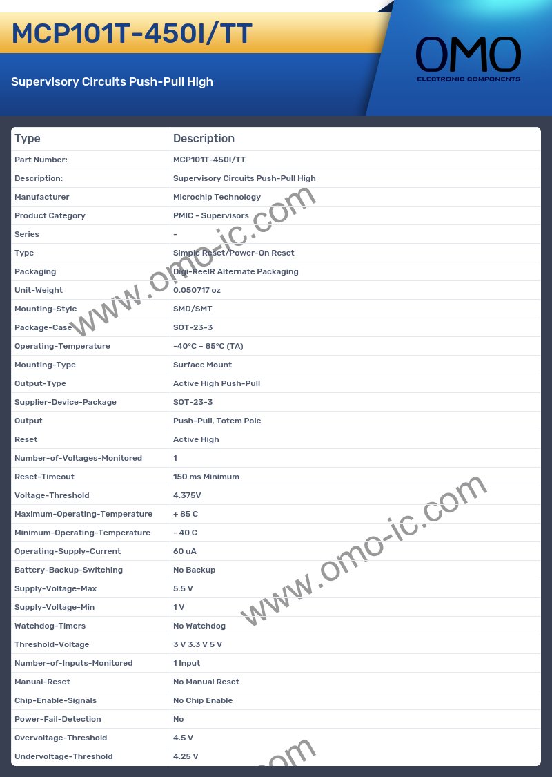 MCP101T-450I/TT