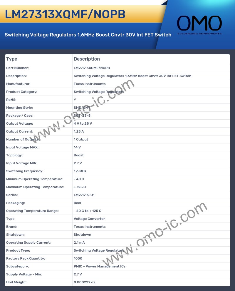 LM27313XQMF/NOPB