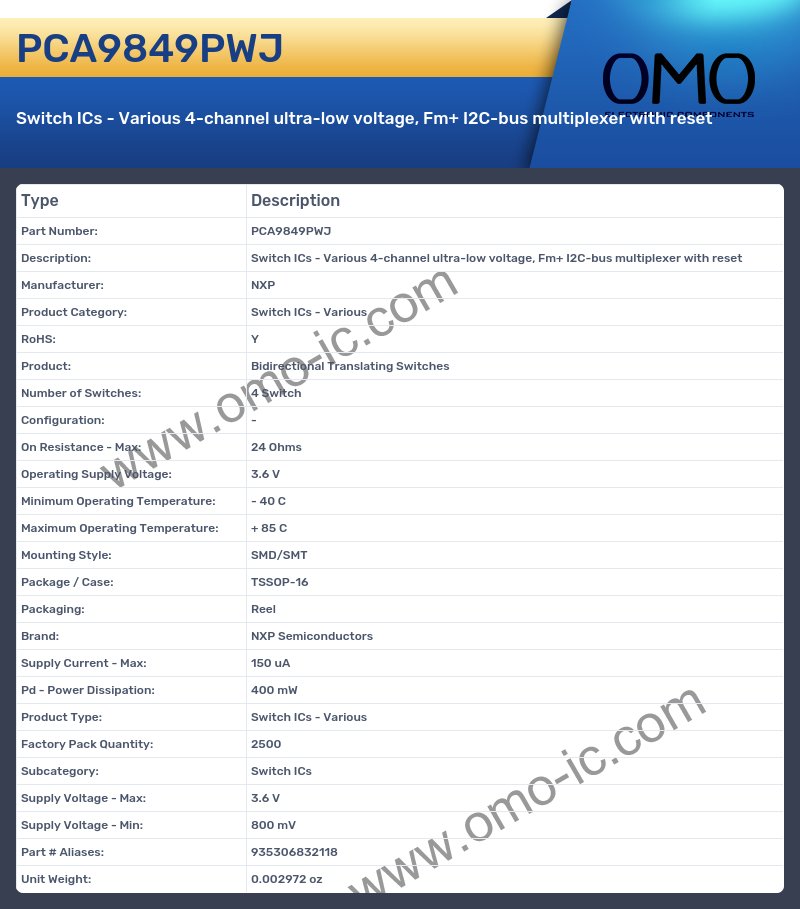 PCA9849PWJ