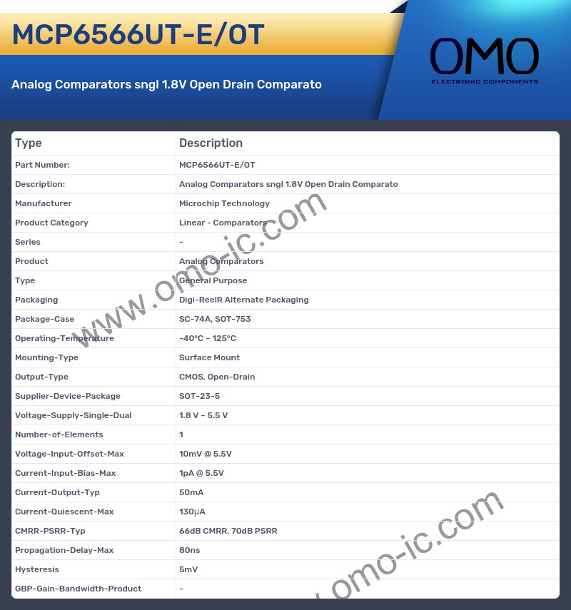 MCP6566UT-E/OT