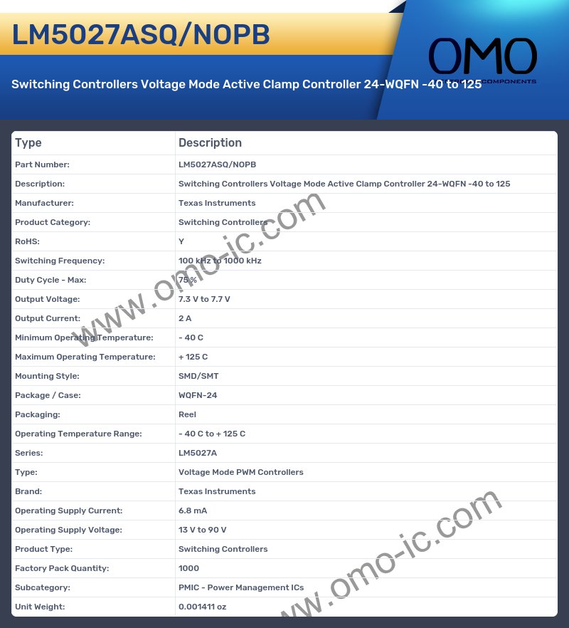 LM5027ASQ/NOPB