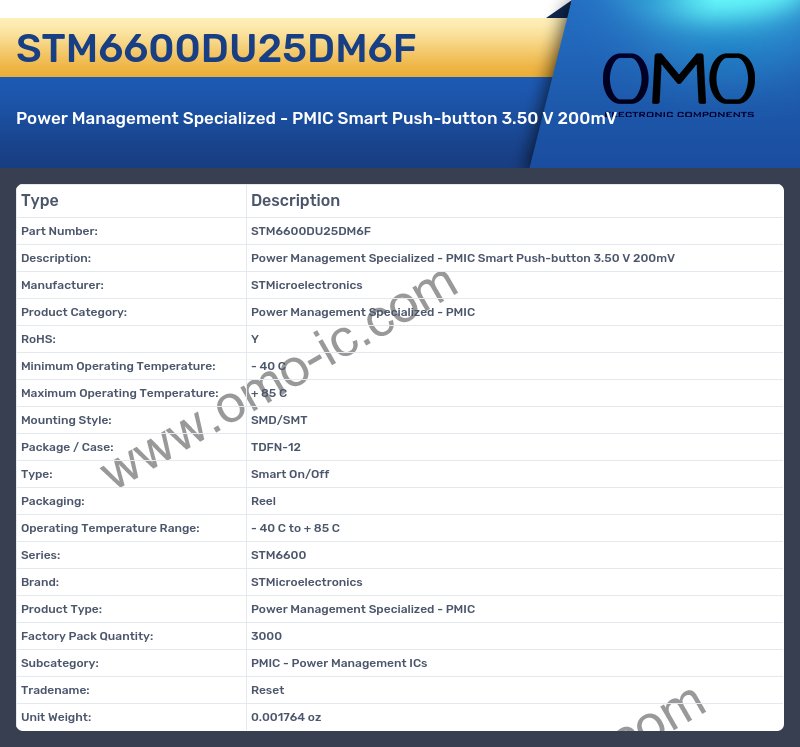 STM6600DU25DM6F