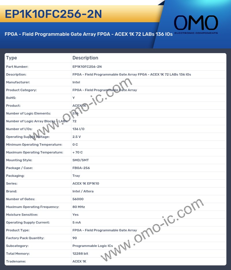 EP1K10FC256-2N