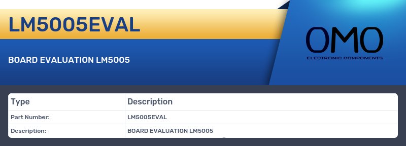 LM5005EVAL
