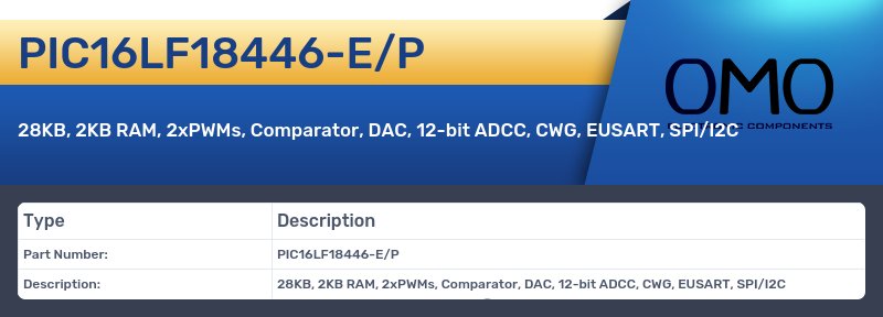 PIC16LF18446-E/P