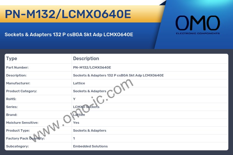 PN-M132/LCMXO640E