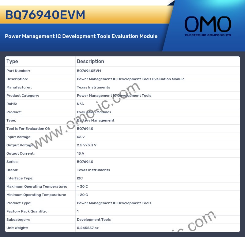 BQ76940EVM