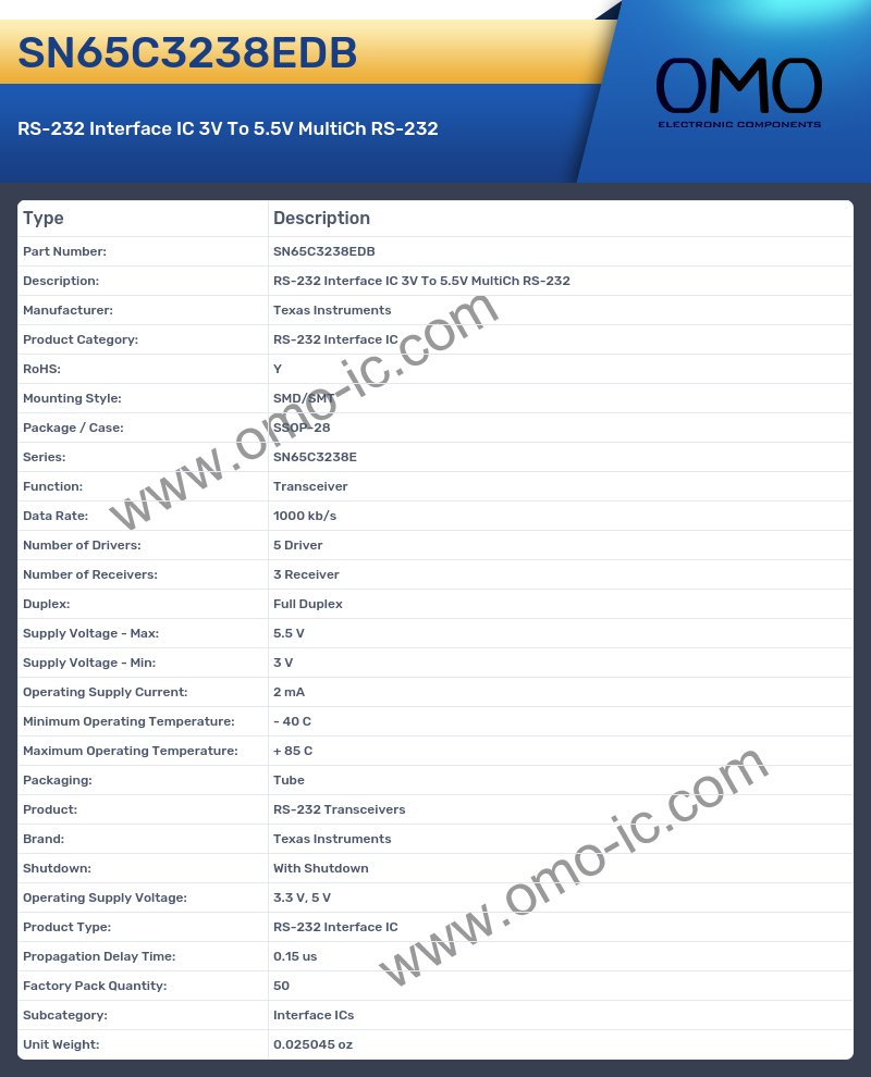 SN65C3238EDB