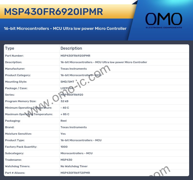 MSP430FR6920IPMR