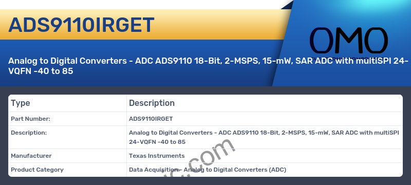 ADS9110IRGET