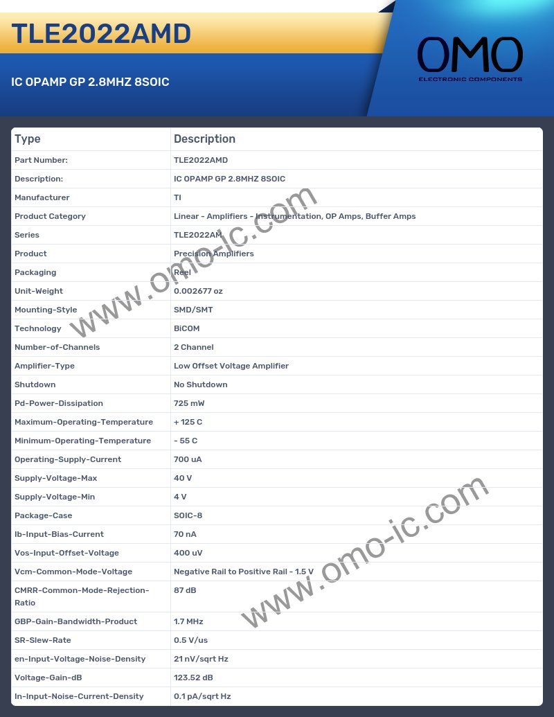 TLE2022AMD