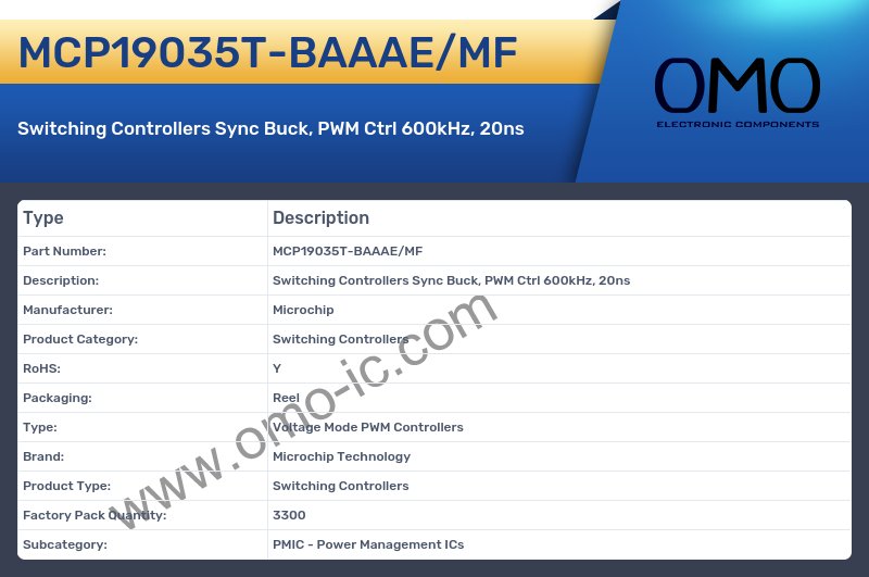 MCP19035T-BAAAE/MF