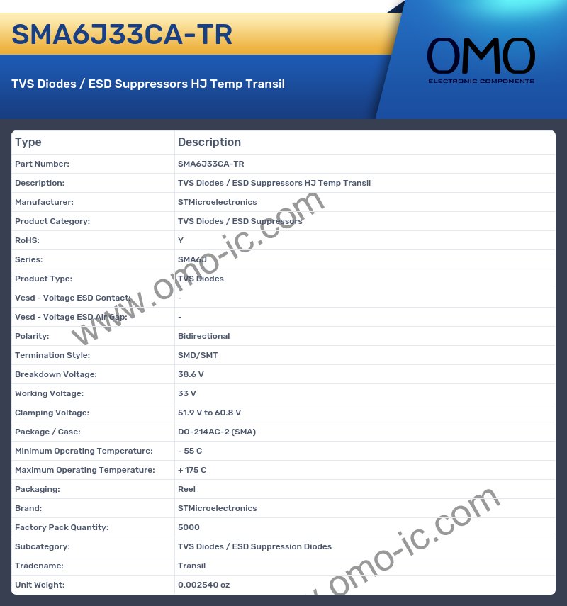 SMA6J33CA-TR