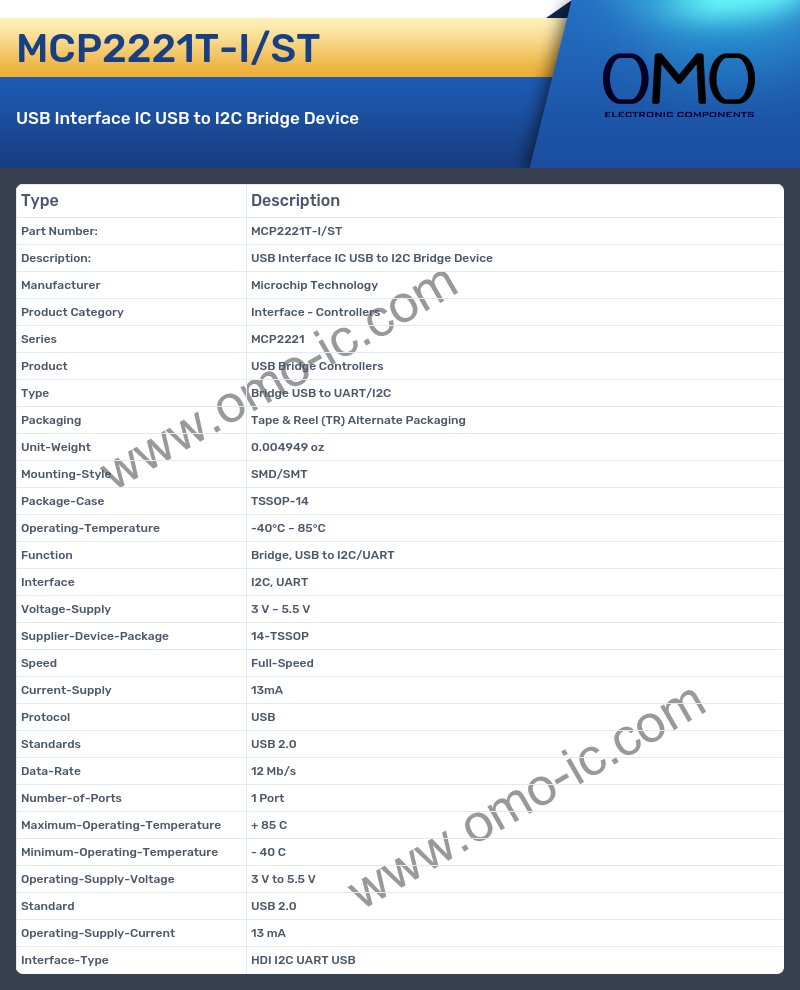 MCP2221T-I/ST