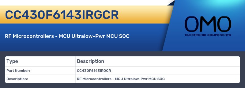 CC430F6143IRGCR