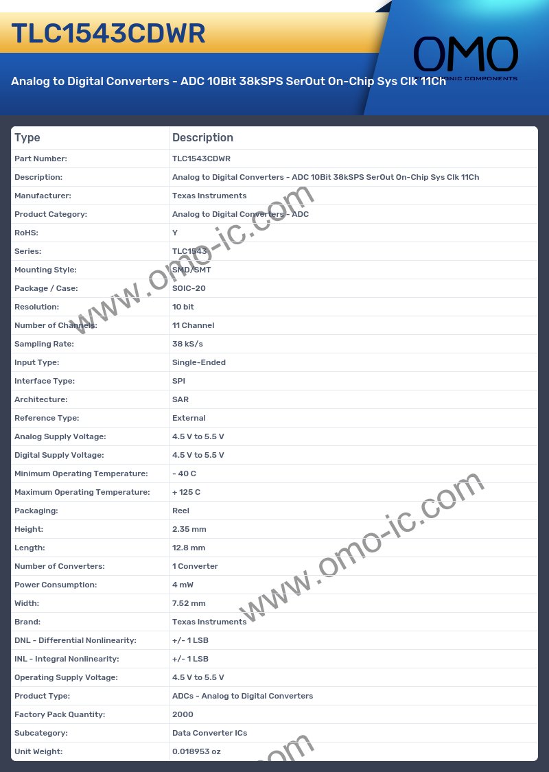 TLC1543CDWR