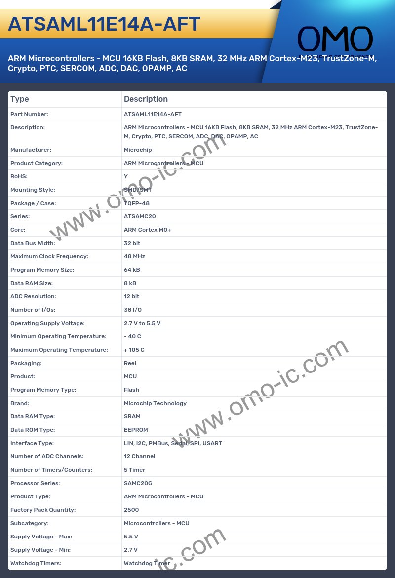 ATSAML11E14A-AFT