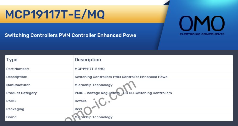 MCP19117T-E/MQ
