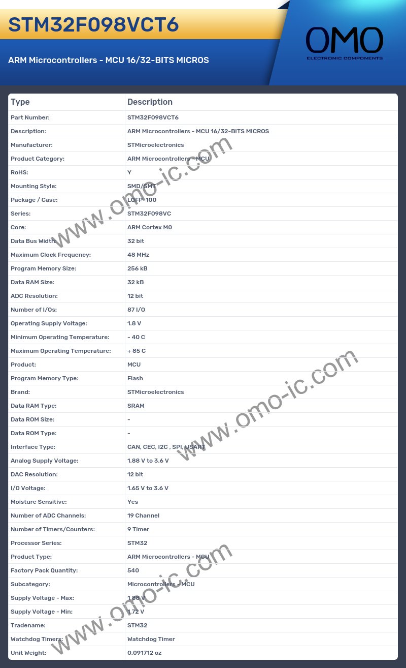 STM32F098VCT6