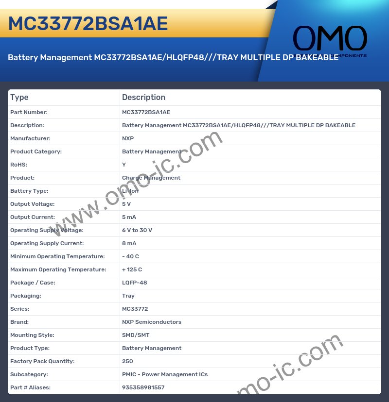 MC33772BSA1AE
