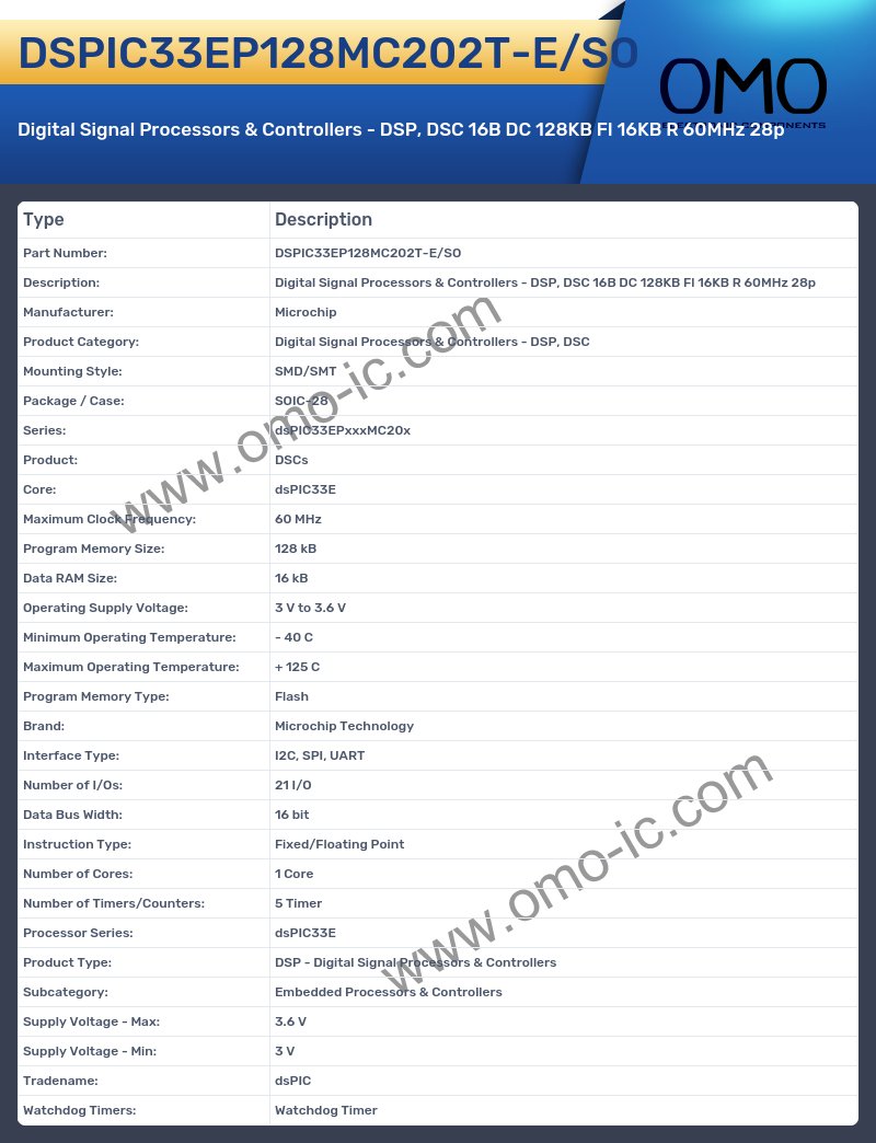 DSPIC33EP128MC202T-E/SO