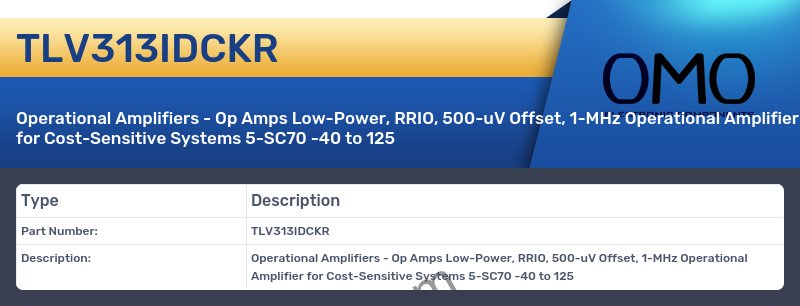 TLV313IDCKR