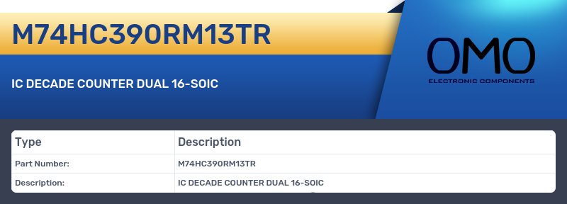 M74HC390RM13TR