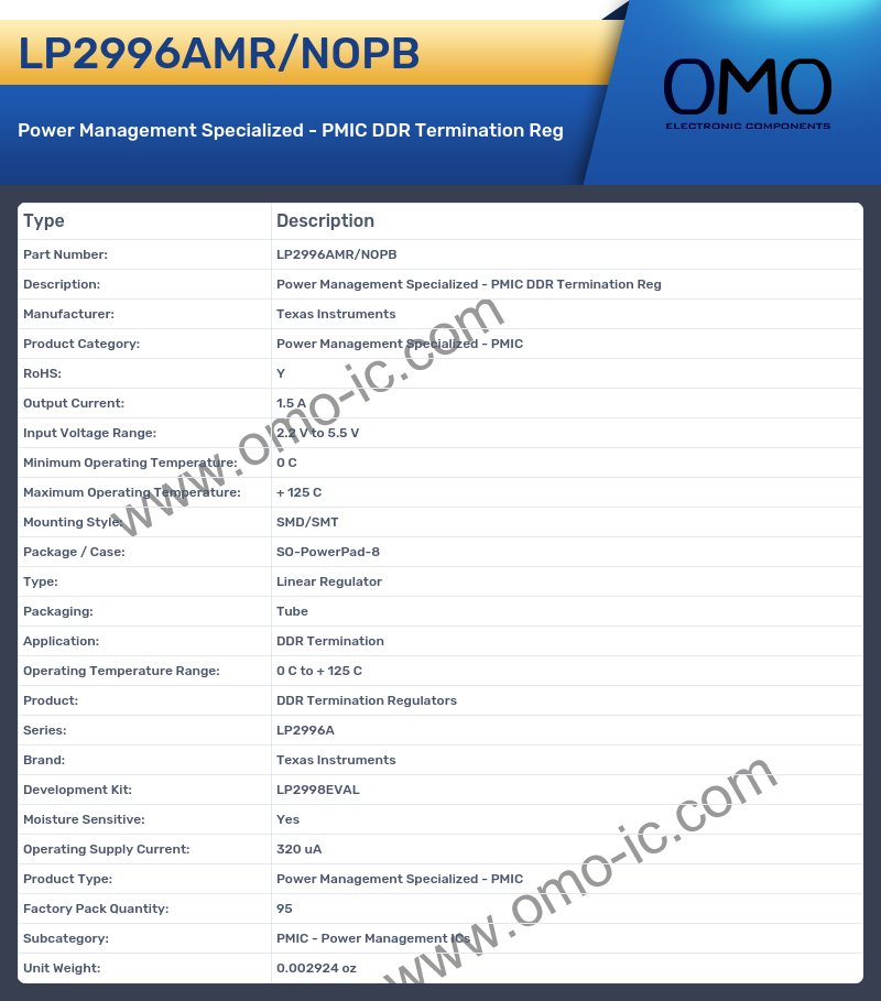 LP2996AMR/NOPB