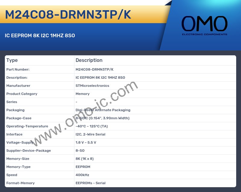 M24C08-DRMN3TP/K
