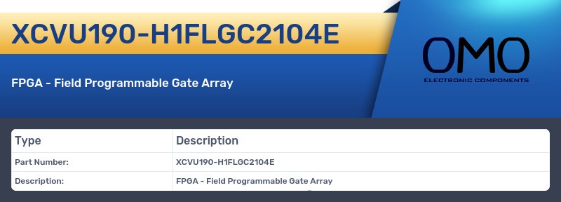XCVU190-H1FLGC2104E