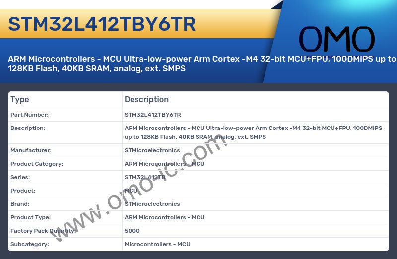 STM32L412TBY6TR