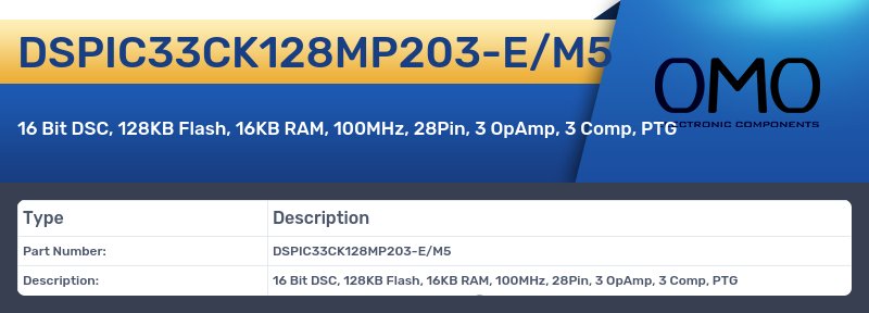 DSPIC33CK128MP203-E/M5