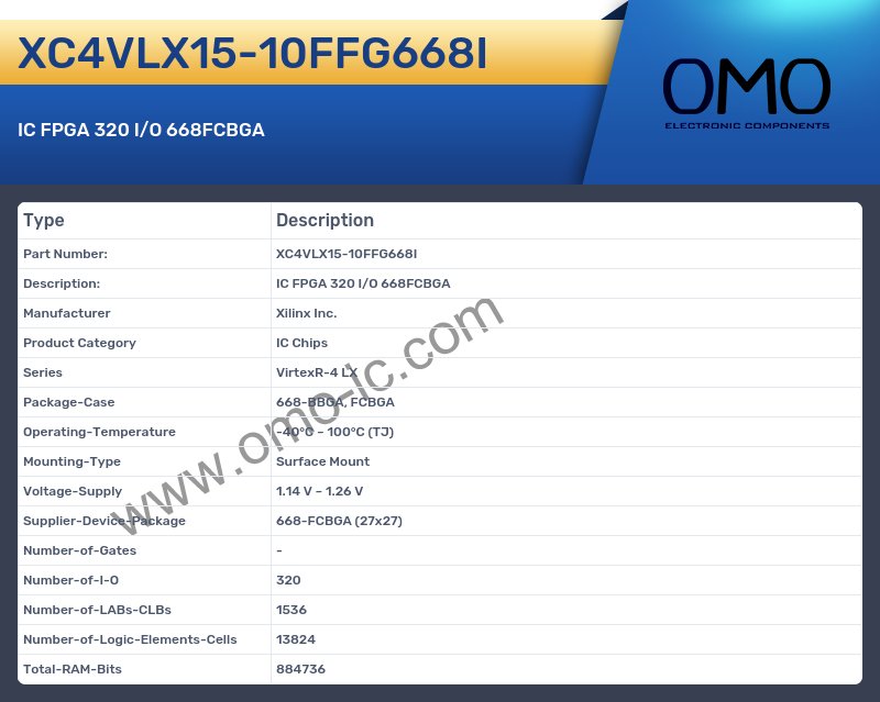 XC4VLX15-10FFG668I
